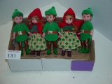 5 Peter Pan and little red riding hood Madame Alexander dolls