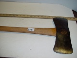 Double bit ax made in Wisconsin