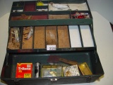 Vintage lures and tackle box