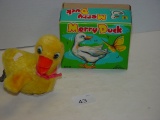 Wind up Merry Duck  Made in Japan original box   works