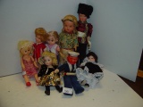 Mixed doll lot  Tallest 12”