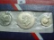 (3) Coin Silver 1976 Bicentennial Unc Set