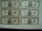 (4) $5 Silver Certificates & (2) $ 5 Red Seals