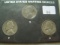 U. S. War Time Nickels, 1942-S, 44-P & 43-D