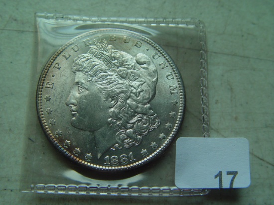 1881-S Morgan Silver Dollar