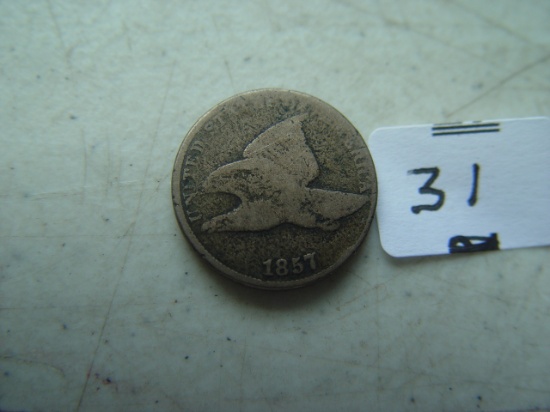 1857 Flying Eagle Cent