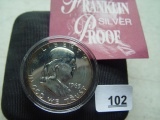 1963 Franklin Silver Proof Half Dollar