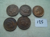(4) Indian Head Cents, 1903, 1902, 1901
