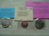 $ 10 Liberia Coin, Copper Mercury Token