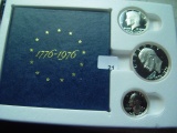 1976 (3) Coin Proof Set, 40% Silver