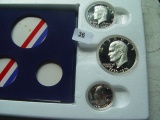1976 (3) Coin Bicentennial Silver Proof Set