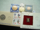 Tokens & First Day Covers, (1) Pix