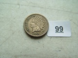 1863 Indian Head Cent, At Least VF