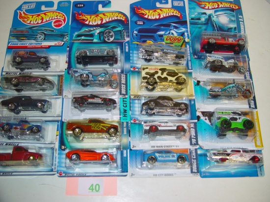 Job Lot of 20 Hot Wheels