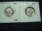 Pair of Lustrous BU 1938-D Buffalo Nickels