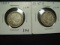 Pair of Fine Barber Quarters: 1907 & 1915-D