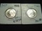 Pair of Lustrous BU 1934 Washington Quarters