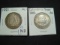 Pair of AU Columbian Expo Halves: 1892 & 1893