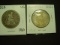 Pair of VG Seated Halves: 1853 & 1856-O