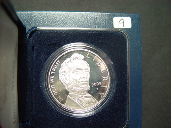 2009 Proof Lincoln Silver Dollar