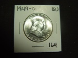 1949-D Franklin Half   BU