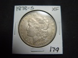 1878-S Morgan Dollar   XF