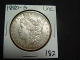 1880-S Morgan Dollar   Unc.