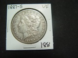 1887-S Morgan Dollar   VF