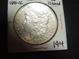 1891-CC Morgan Dollar   XF, cleaned