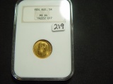 1904 Russia Gold 5 Roubles   NGC MS64