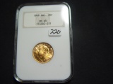 1949 Switzerland Gold 20 Francs   NGC MS65