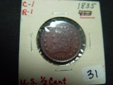 1835 Half Cent