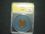 1909-S Lincoln Cent   ANACS F15   KEY DATE