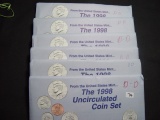 Six 1998 Mint Sets