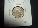 1919 BU Buffalo Nickel