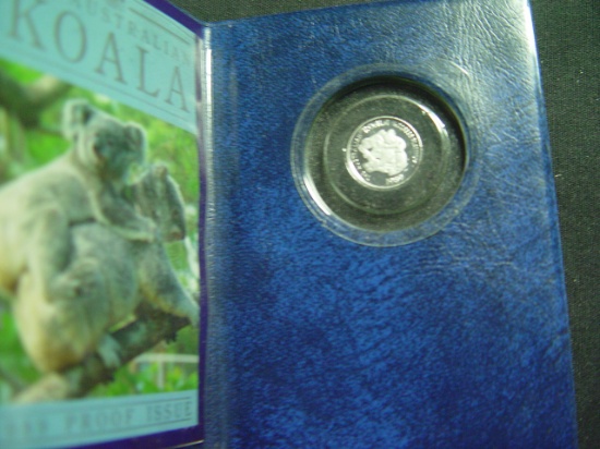 1989 Koala 1/20th Oz. Platinum $5