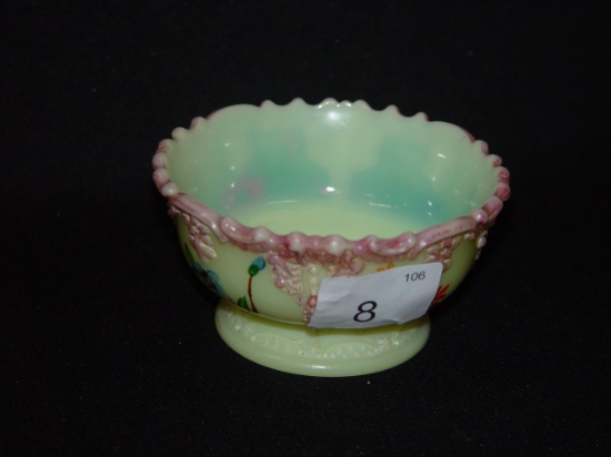 Custard glass bowl