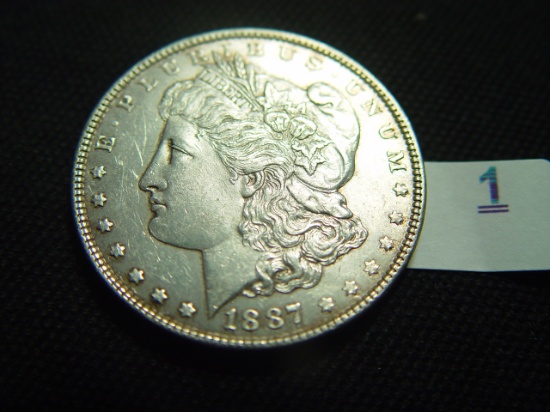 1887 Morgan Silver Dollar