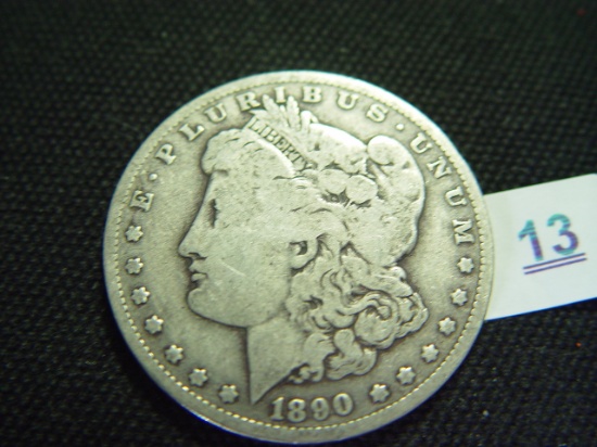 1890-0 Morgan Silver Dollar