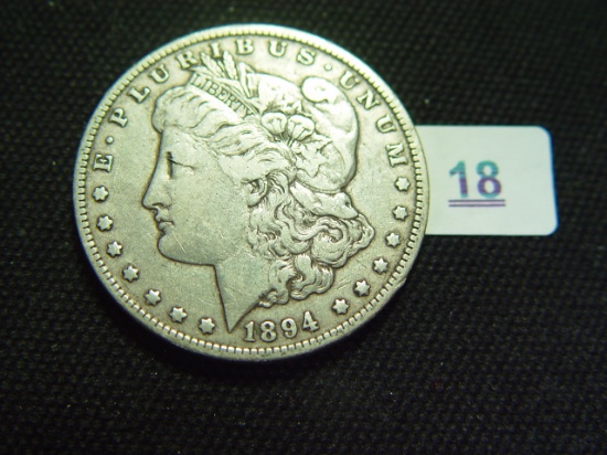 1894-O Morgan Silver Dollar