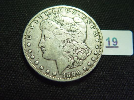 1896-O Morgan Silver Dollar