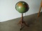 Vintage Lighted Globe 37”T