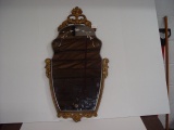 Framed Deco Mirror frame size 32”H x 17”W