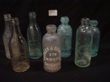 Job Lot of Glass Bottles, Swidler & Bernstein, Chicago, H Schloemer Co. Milwaukee &