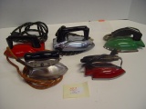 5 Childs Electrical Irons, 4 Sunny Suzy, & 1 Boudoir Iron