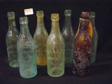 7 Glass Bottles from Rockford IL,  Rockford Brewing Co., Max Hope &