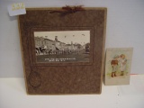 1919 Photo of Darlington Homecoming & A Trade Card for J.E. Davey, Mineral Point WI