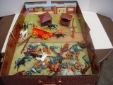 Carry-All Action Fort apache Play Set by Louis Marx & Co.