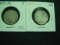 Pair of Carson City Seated Quarters: 1877  Fine & 1878  About Good