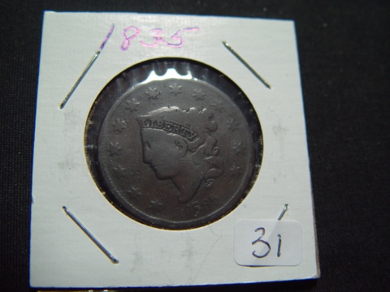 1835 Large Cent